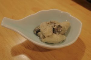 牡蠣ゴルゴンゾーラオイル漬け