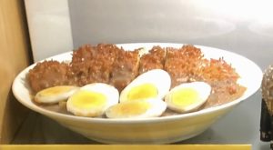 人気の「スタミナカツカレー」