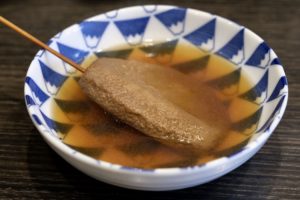 静岡おでんといえば「黒はんぺん」