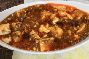 花椒香る痺れの「激辛麻婆豆腐」(写真は小サイズ)