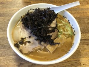 「磯のり」をトッピング