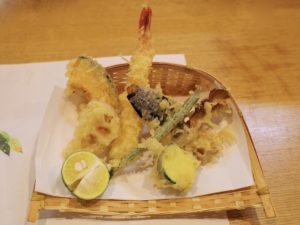 カリッと揚がった「天ぷら」
