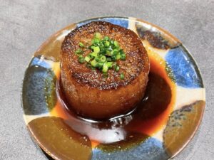 おすすめの「大根の生姜焼きステーキ」