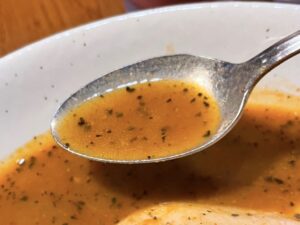 味のバランスが良いスープ