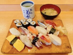 定番の「生寿司大盛」