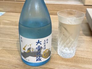 日本酒も置いてくれました！