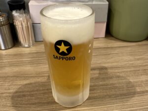「生ビール」はギンギンに冷えたジョッキで！
