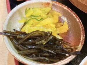 薬味にもOKの「漬物」