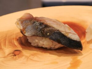 軽く炙って