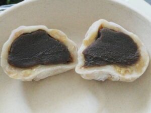 「黒糖あん」が胡桃にマッチ！