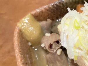 「辛子」で良い味に!