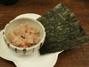 「梅水晶」焼き海苔添え
